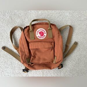 Fjallraven Kånken Mini Backpack - Rust Orange